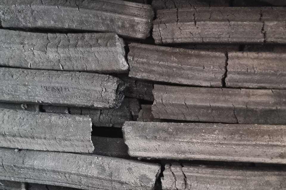 Sawdust Charcoal